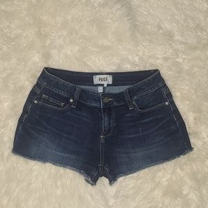 PAIGE CATALINA JEAN SHORTS